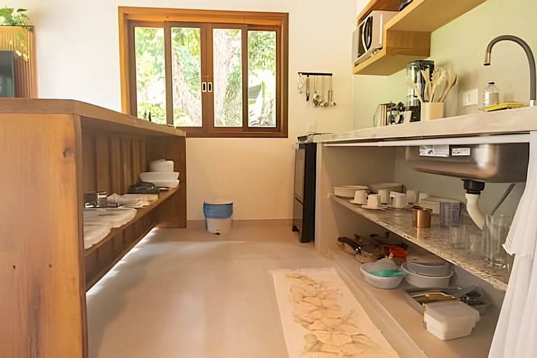 Chalé Jatobá - Espaço, natureza e praia 100m