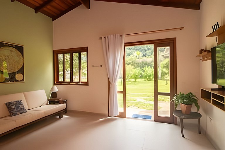 Chalé Jatobá - Espaço, natureza e praia 100m